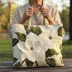 Willow™ | Bolso tote acolchado artesanal con estampado único
