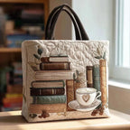 Willow™ | Bolso tote acolchado artesanal con estampado único