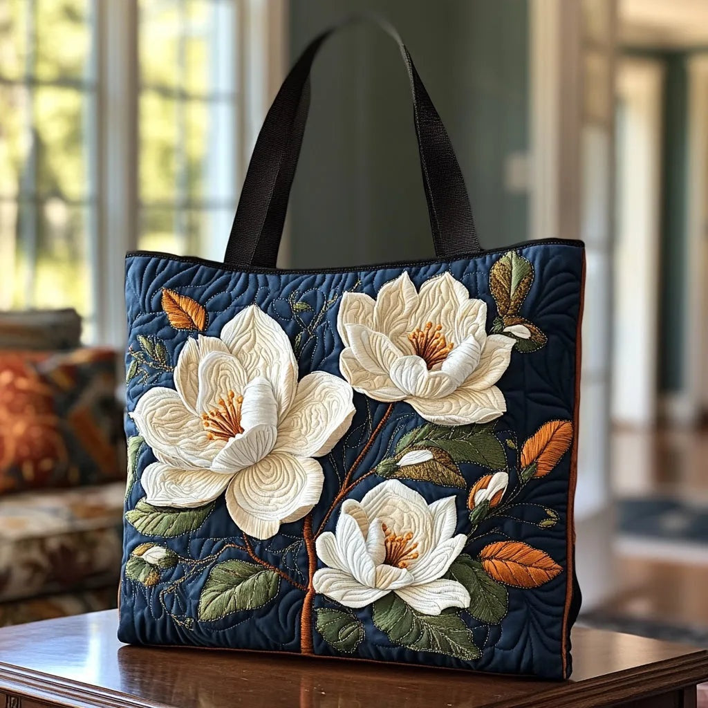 Willow™ | Bolso tote acolchado artesanal con estampado único