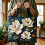 Willow™ | Bolso tote acolchado artesanal con estampado único