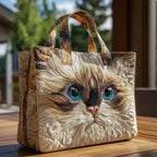Willow™ | Bolso tote acolchado artesanal con estampado único