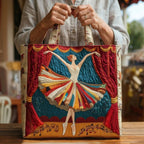 Willow™ | Bolso tote acolchado artesanal con estampado único