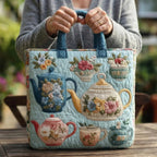 Willow™ | Bolso tote acolchado artesanal con estampado único
