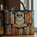 Búho con libros