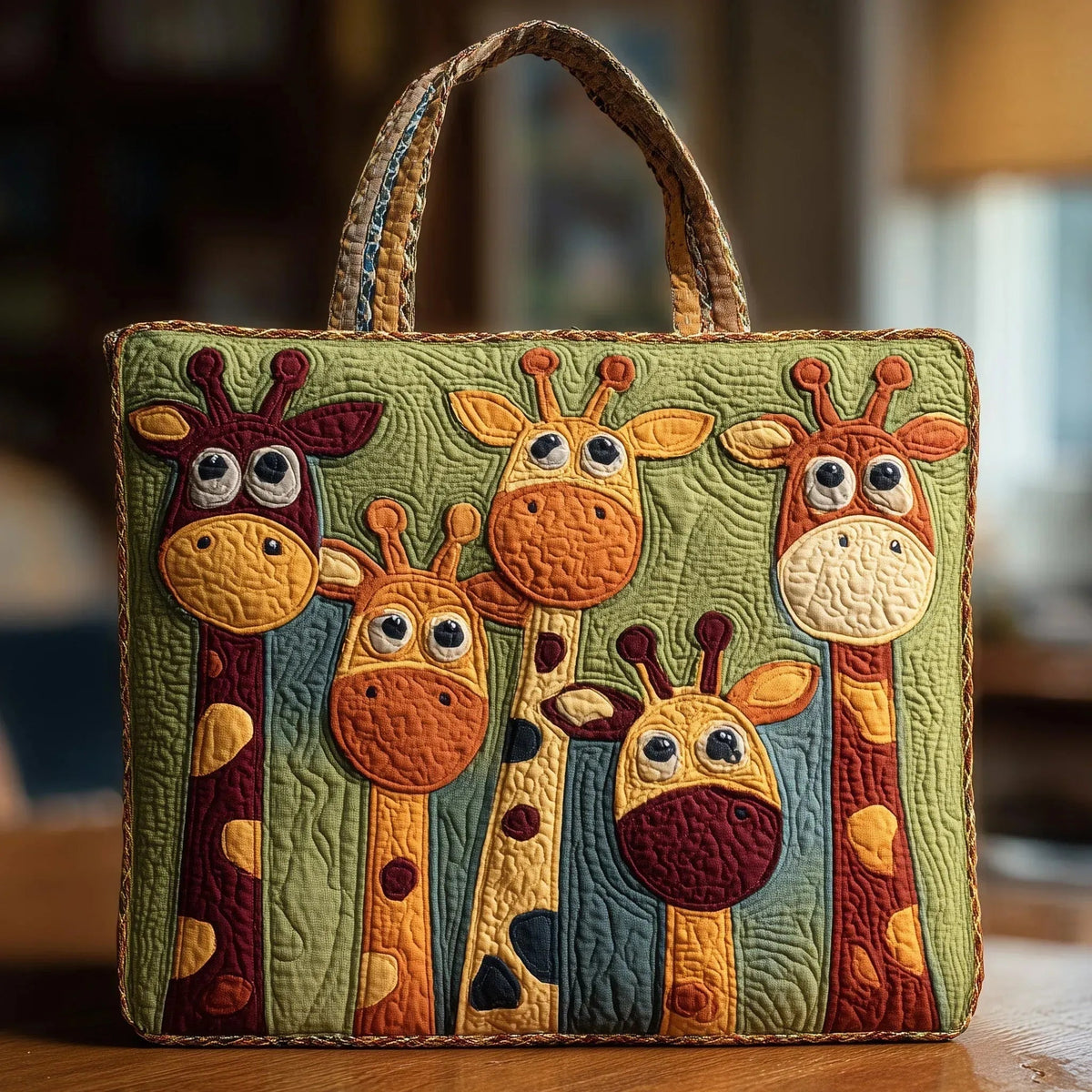 Willow™ | Bolso tote acolchado artesanal con estampado único
