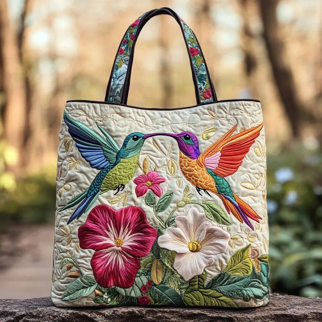 Willow™ | Bolso tote acolchado artesanal con estampado único