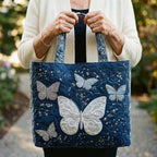 Willow™ | Bolso tote acolchado artesanal con estampado único