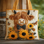 Willow™ | Bolso tote acolchado artesanal con estampado único