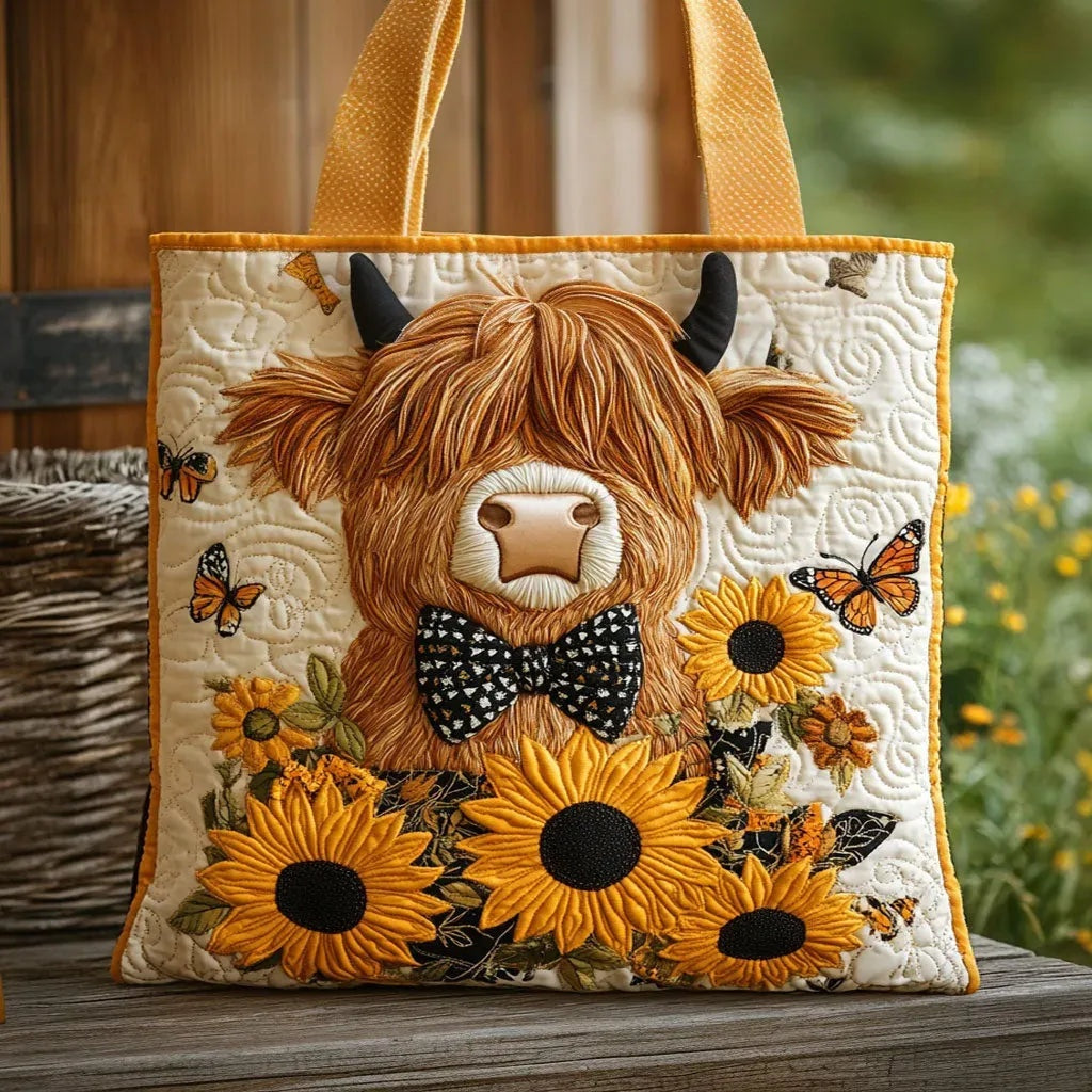 Willow™ | Bolso tote acolchado artesanal con estampado único