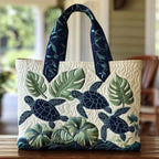 Willow™ | Bolso tote acolchado artesanal con estampado único