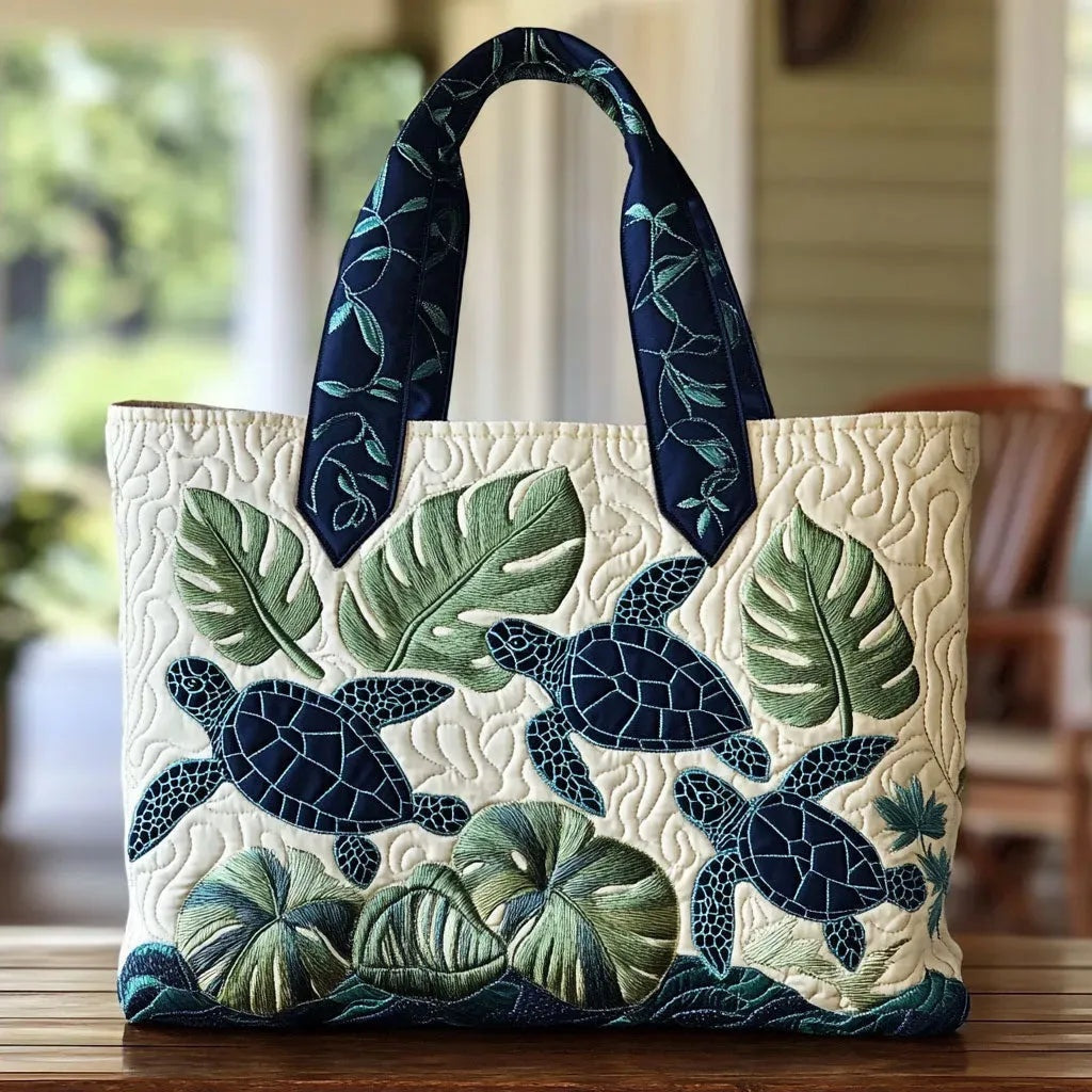 Willow™ | Bolso tote acolchado artesanal con estampado único