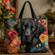 Perro floral
