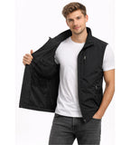 Wesley™ | Chaleco multibolsillos con cremallera y cuello alto