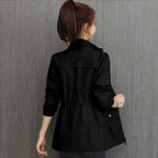 Sophia™ | Chaqueta militar ligera con cintura ajustable