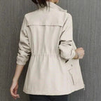 Sophia™ | Chaqueta militar ligera con cintura ajustable