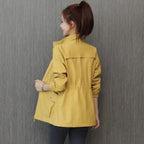 Sophia™ | Chaqueta militar ligera con cintura ajustable