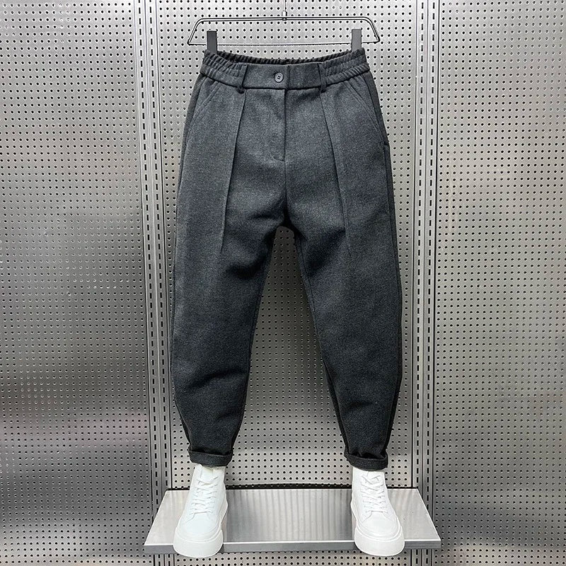 Sebastian™ | Pantalón cropped con doble pinza
