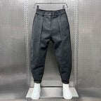Sebastian™ | Pantalón cropped con doble pinza