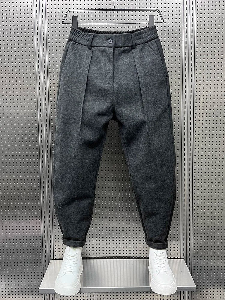 Sebastian™ | Pantalón cropped con doble pinza