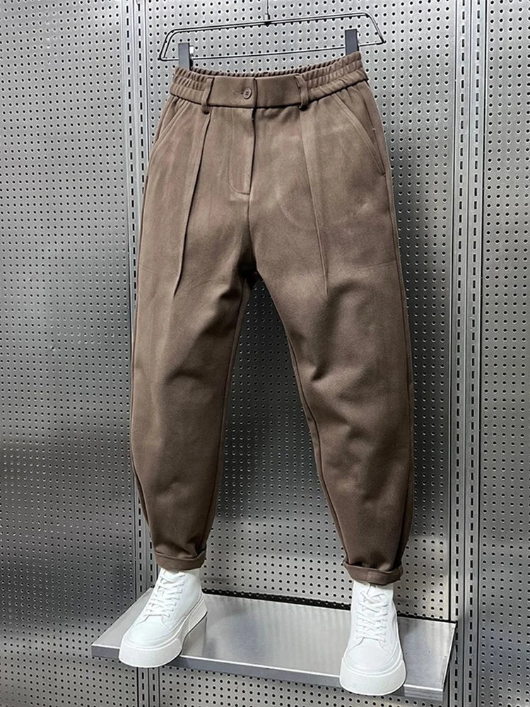 Sebastian™ | Pantalón cropped con doble pinza