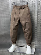 Sebastian™ | Pantalón cropped con doble pinza