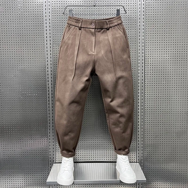 Sebastian™ | Pantalón cropped con doble pinza