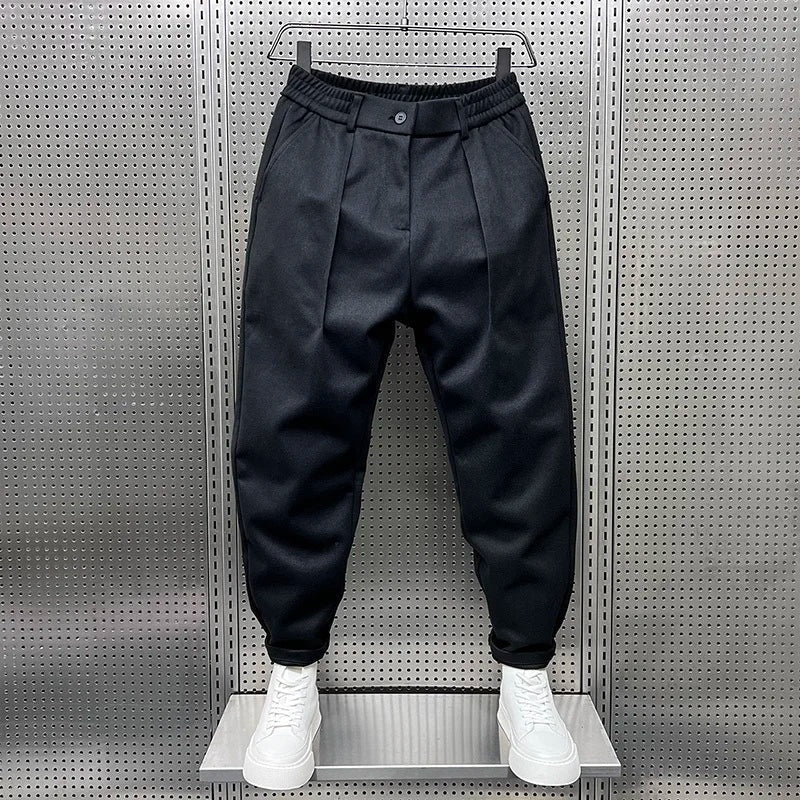 Sebastian™ | Pantalón cropped con doble pinza