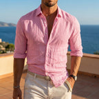 Richard™ | Camisa de lino de manga larga con corte relajado