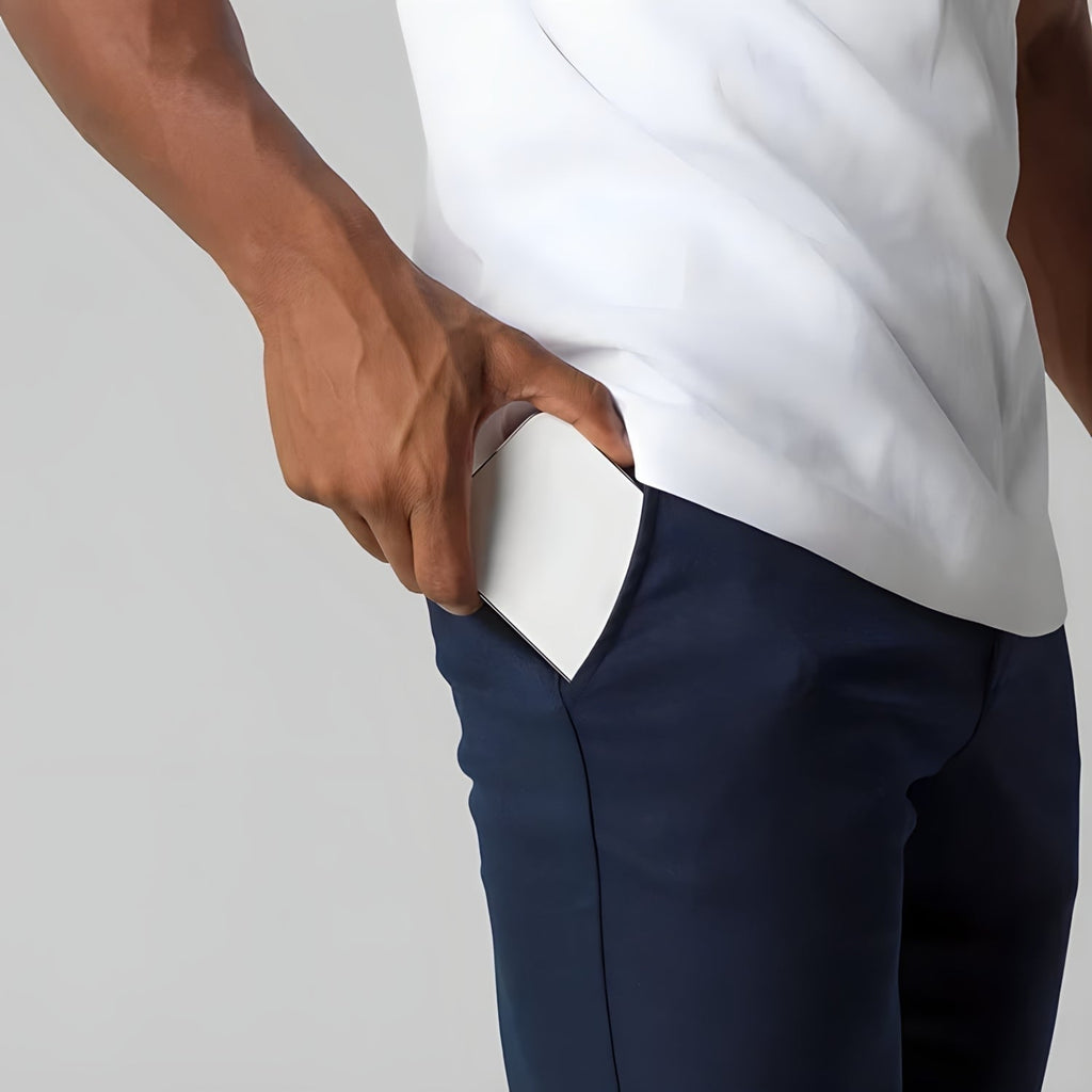 Mason™ | Pantalón chino slim elástico tobillero
