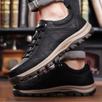 Thomas™ | Zapatos blucher de piel con suela de tacos