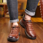 Thomas™ | Zapatos blucher de piel con suela de tacos
