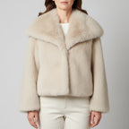 Isla™ | Chaqueta de pelo sintético con cuello amplio