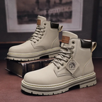 Ezra™ | Botas de trabajo de piel de caña alta con cordones