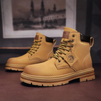 Ezra™ | Botas de trabajo de piel de caña alta con cordones