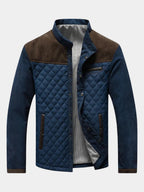 William™ | Chaqueta acolchada de entretiempo con cuello mao
