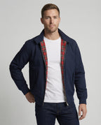 Everett™ | Chaqueta Harrington con forro tartán