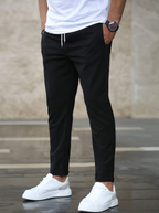 William™ | Pantalón chino slim fit con cintura elástica y cordón