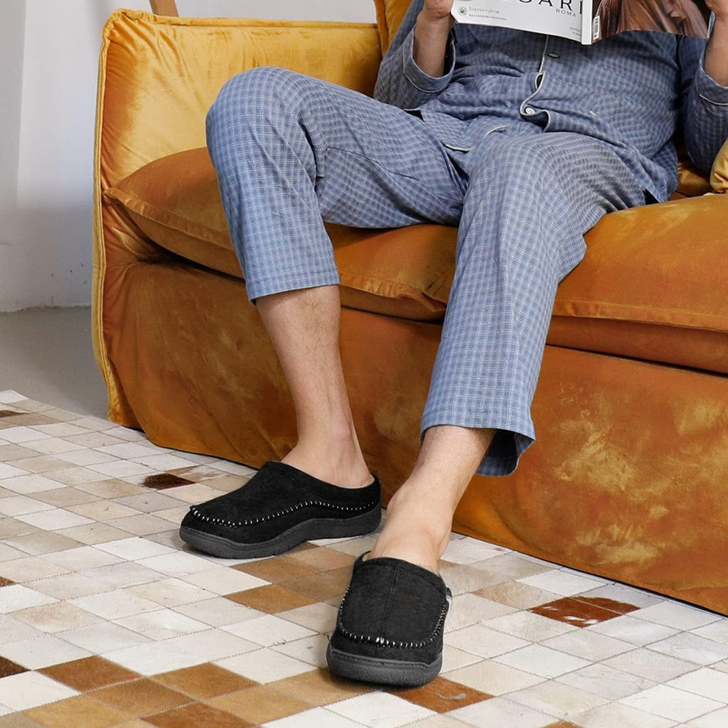 Jude™ | Zuecos tipo mocasín slip-on con suela antideslizante
