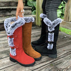 Delaney™ | Botas altas de invierno planas con forro de felpa
