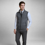 Maxwell™ | Chaleco de punto con cremallera y cuello alto