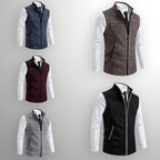 Maxwell™ | Chaleco de punto con cremallera y cuello alto
