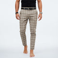 Liam™ | Pantalón chino slim de cuadros