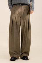Clayton™ | Pantalón de pinzas de pierna ancha y tiro alto