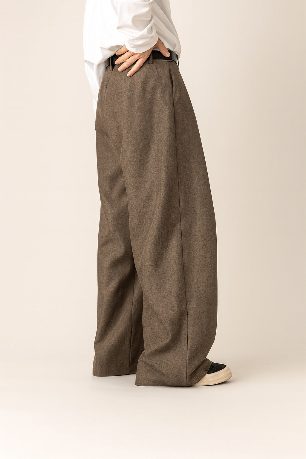 Clayton™ | Pantalón de pinzas de pierna ancha y tiro alto