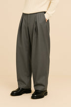 Clayton™ | Pantalón de pinzas de pierna ancha y tiro alto