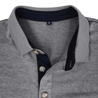 Harvey™ | Polo de manga larga con bolsillo en el pecho