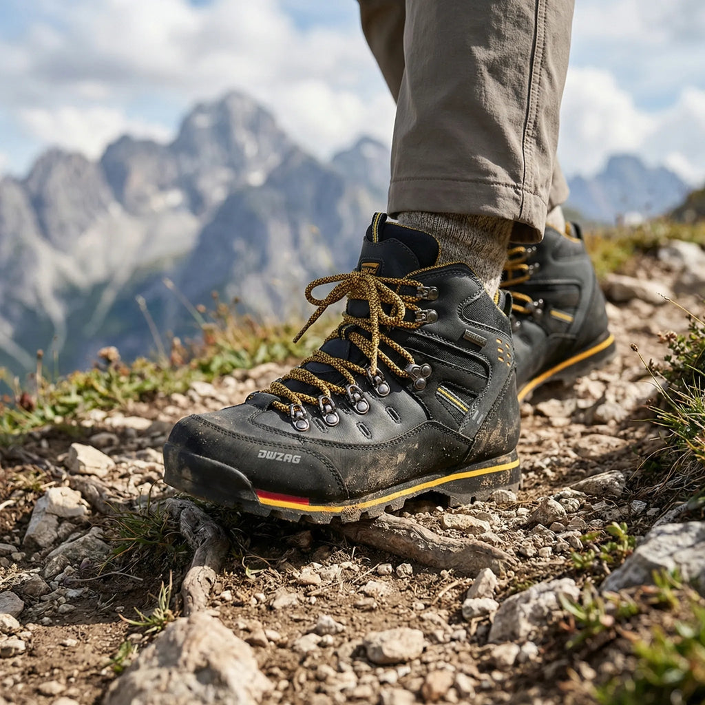 Nathan™ | Botas de senderismo impermeables de ante y caña alta