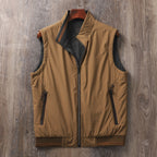 Silas™ | Chaleco acolchado reversible con cuello alto