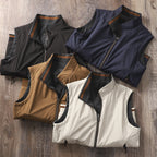 Silas™ | Chaleco acolchado reversible con cuello alto