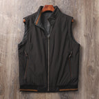 Silas™ | Chaleco acolchado reversible con cuello alto